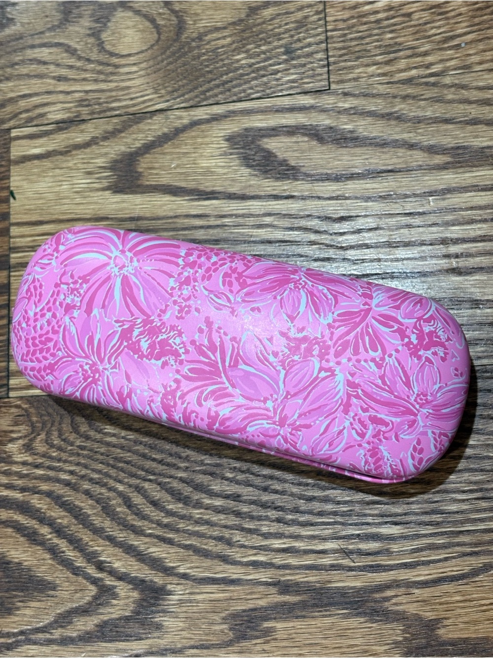 Lilly Pulitzer Pink Floral Eyewear Case